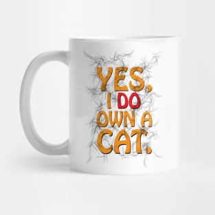 Cat Fur (Black) Mug